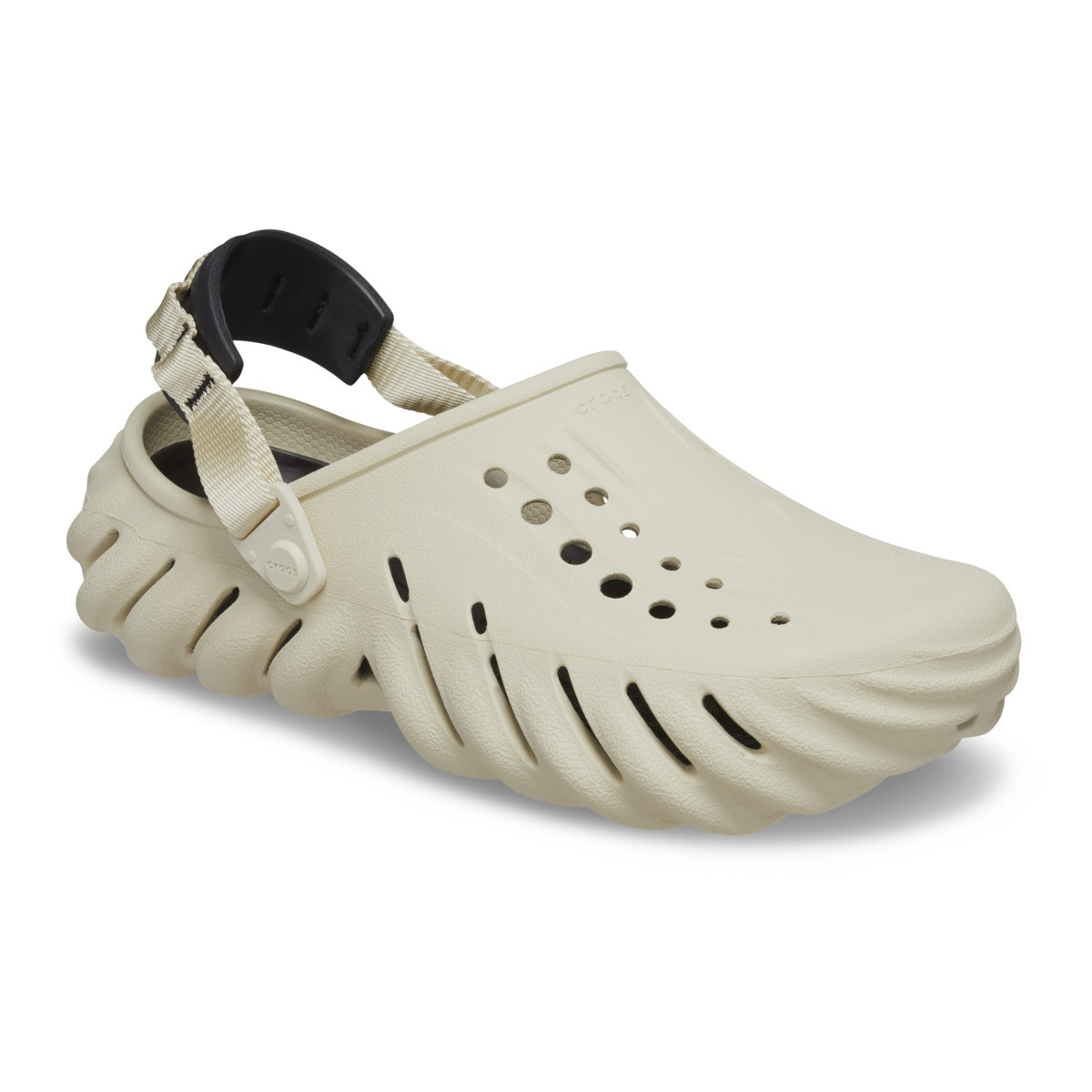 Saboti Crocs Echo Clog Bej - Bone/Black - 1 | YEO