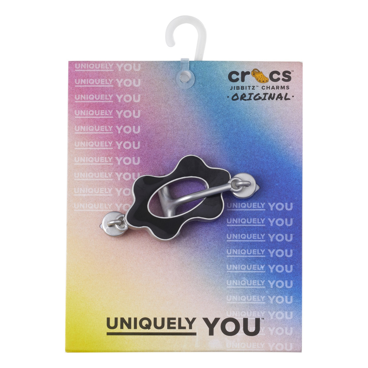 Jibbitz Crocs Black and Silver Toggle Chain - 1 | YEO