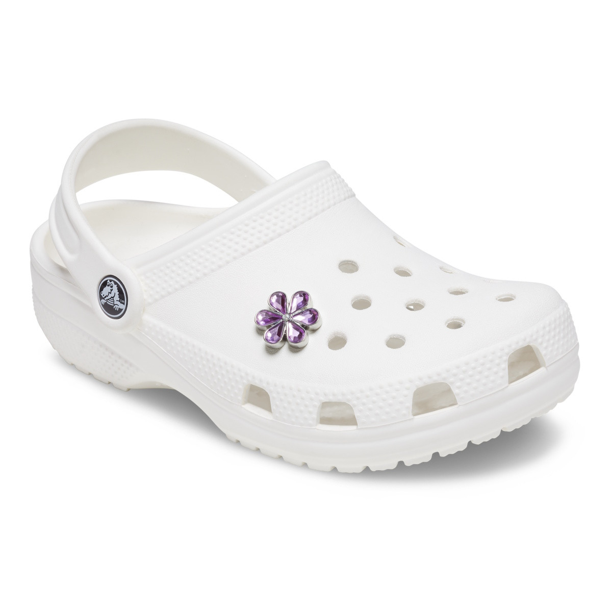 Jibbitz Crocs Purple Blinged Out Daisy