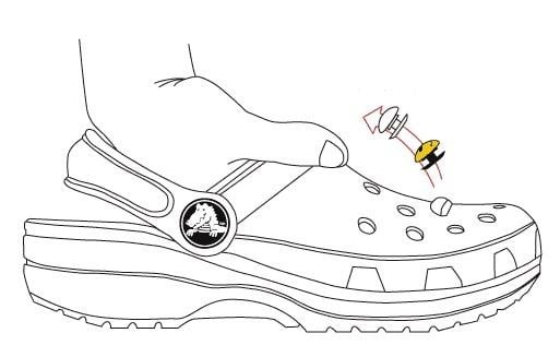 Jibbitz Crocs Luxury Watch