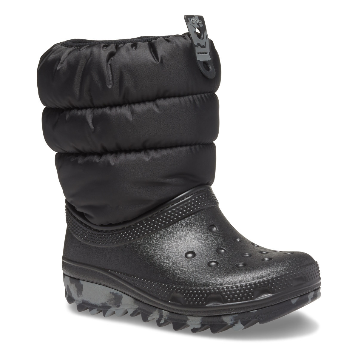 Cizme Crocs Toddler Classic Neo Puff Boot Negru - Black - 1 | YEO