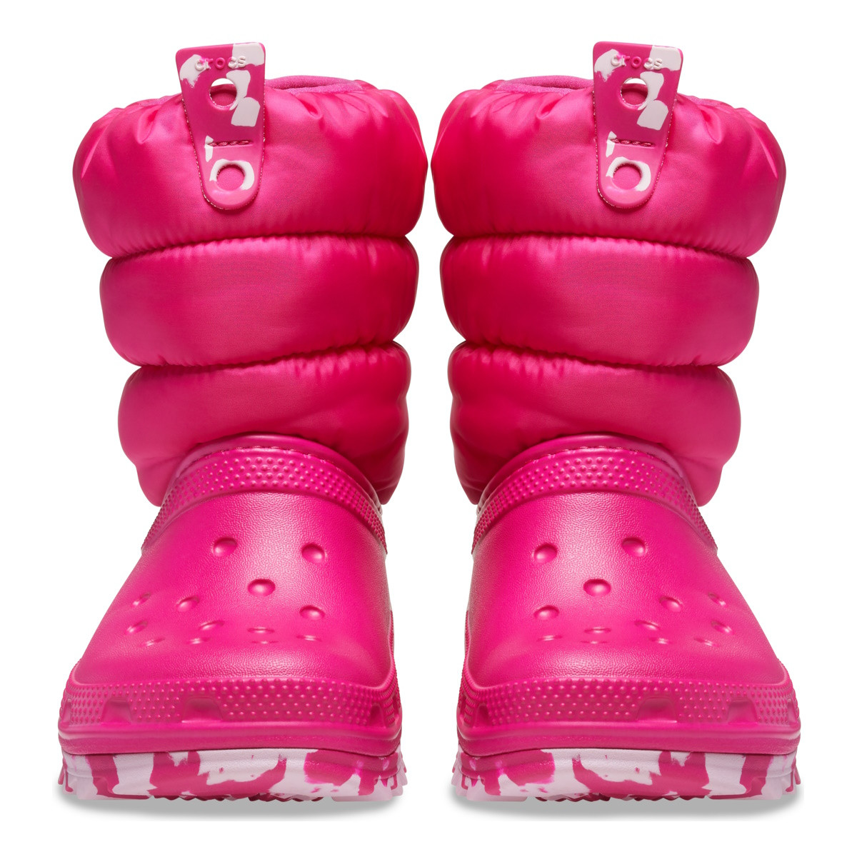 Cizme Crocs Classic Neo Puff Boot Kids Roz - Candy Pink - 3 | YEO