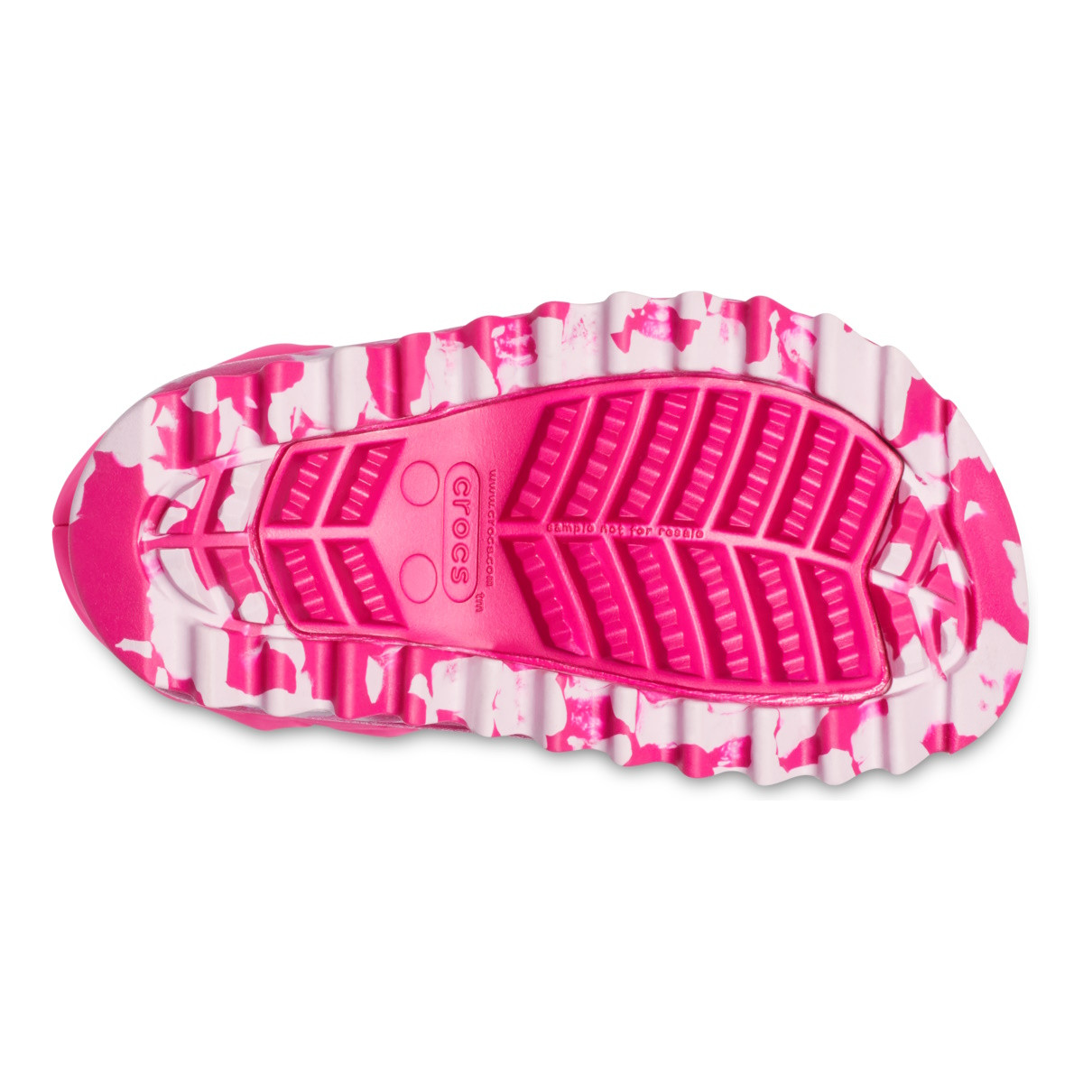 Cizme Crocs Classic Neo Puff Boot Kids Roz - Candy Pink