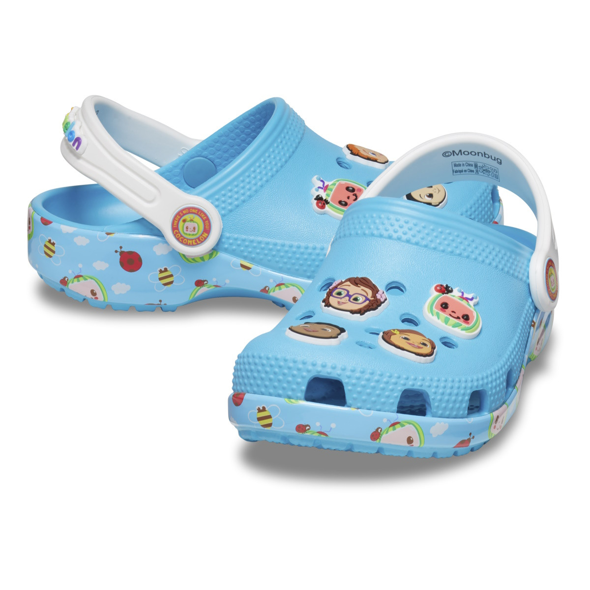 Saboti Crocs Classic Toddler Co Comelon Clog Albastru - Electric Blue - 4 | YEO