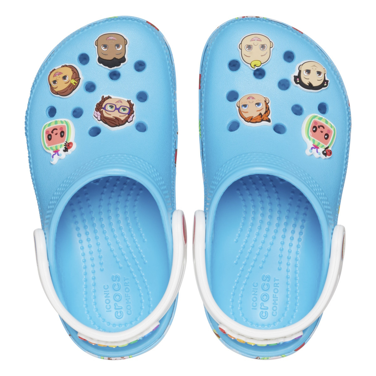 Saboti Crocs Classic Toddler Co Comelon Clog Albastru - Electric Blue - 3 | YEO