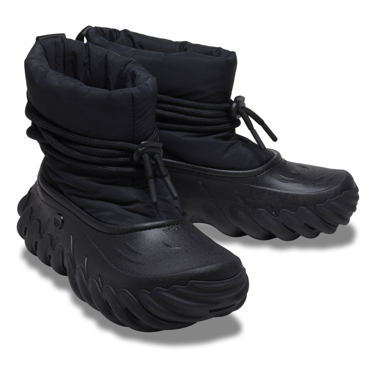 Cizme Crocs Echo Boot Negru - Black - 3 | YEO