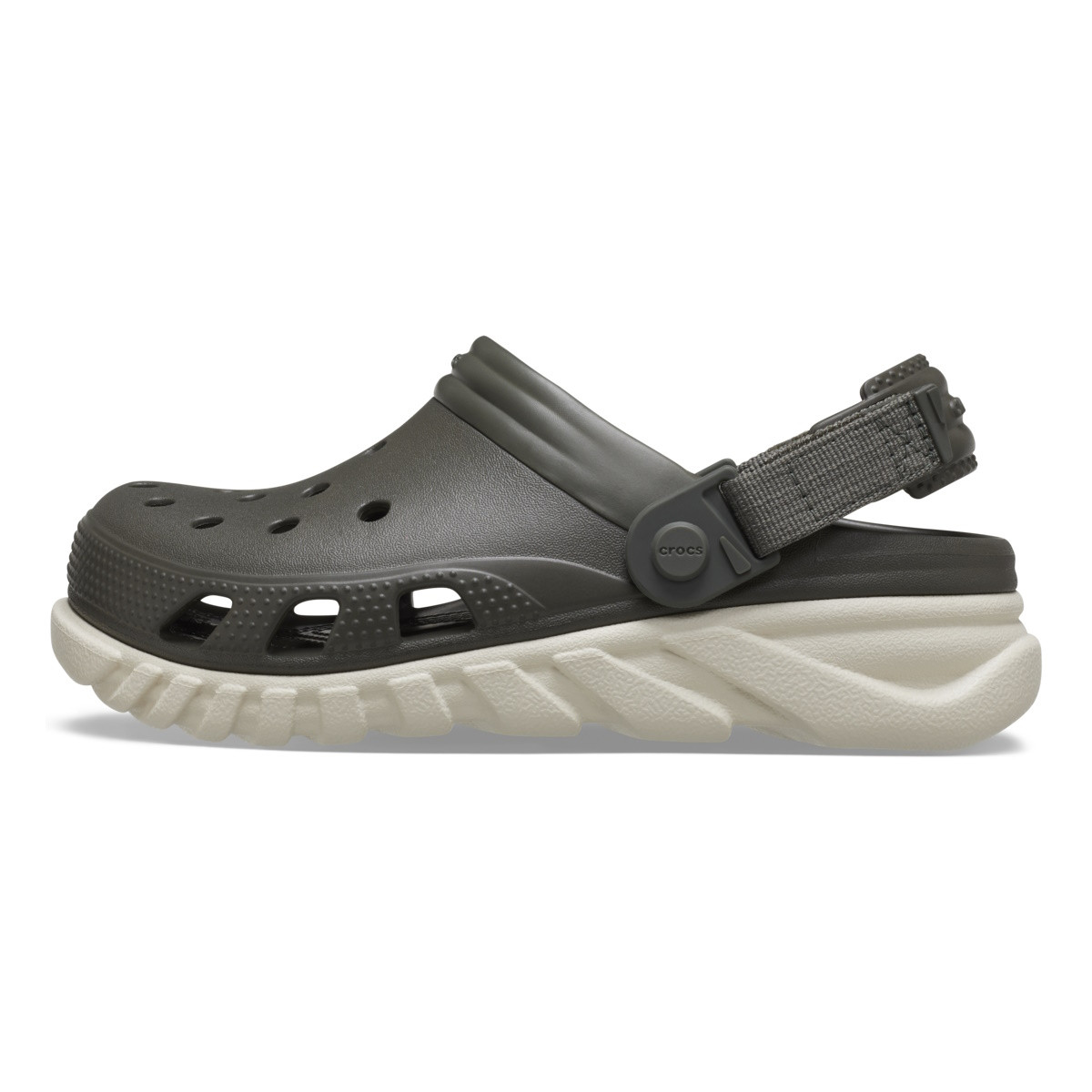 Saboti Crocs Duet Max II Clog Verde - Dusty Olive/Stucco - 1 | YEO