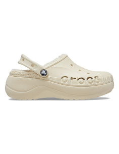 Saboti Crocs Baya Platform... Bej - Winter/White
