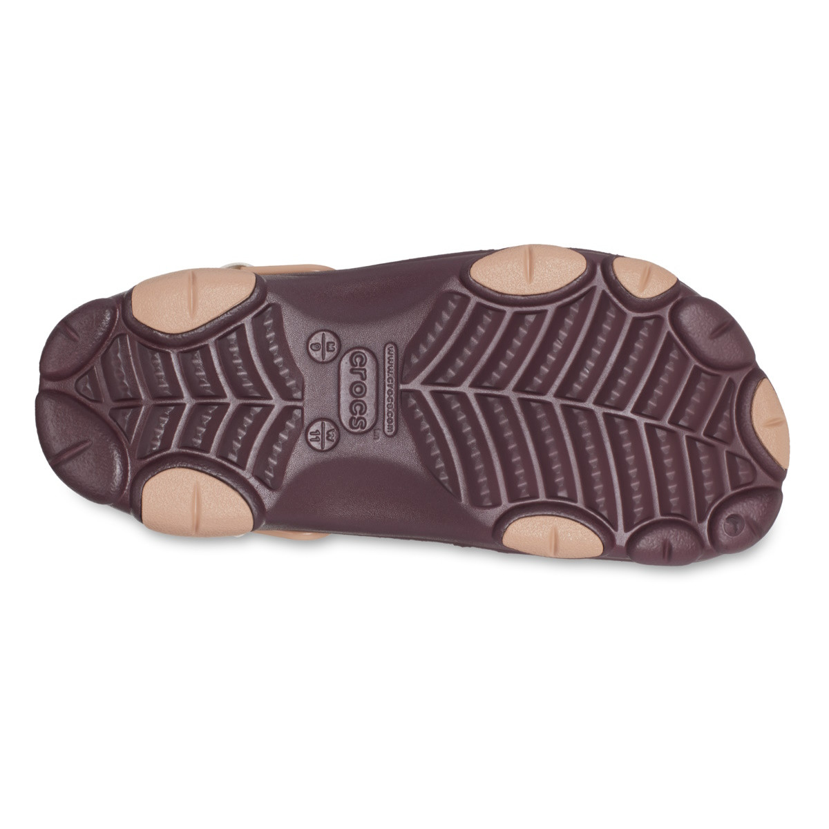 Saboti Crocs Classic All-Terrain Clog Multicolor - Dark Cherry/Multi - 6 | YEO