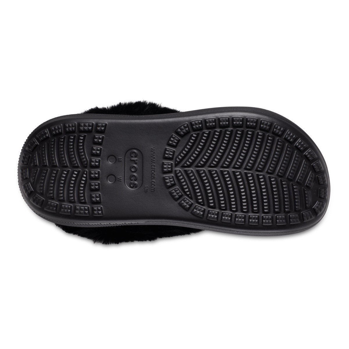 Pantofi Crocs Classic Furever Crush Shoe Negru - Black