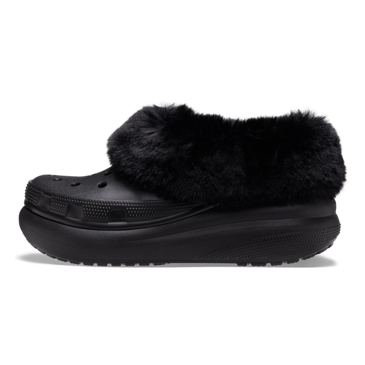 Pantofi Crocs Classic Furever Crush Shoe Negru - Black - 1 | YEO