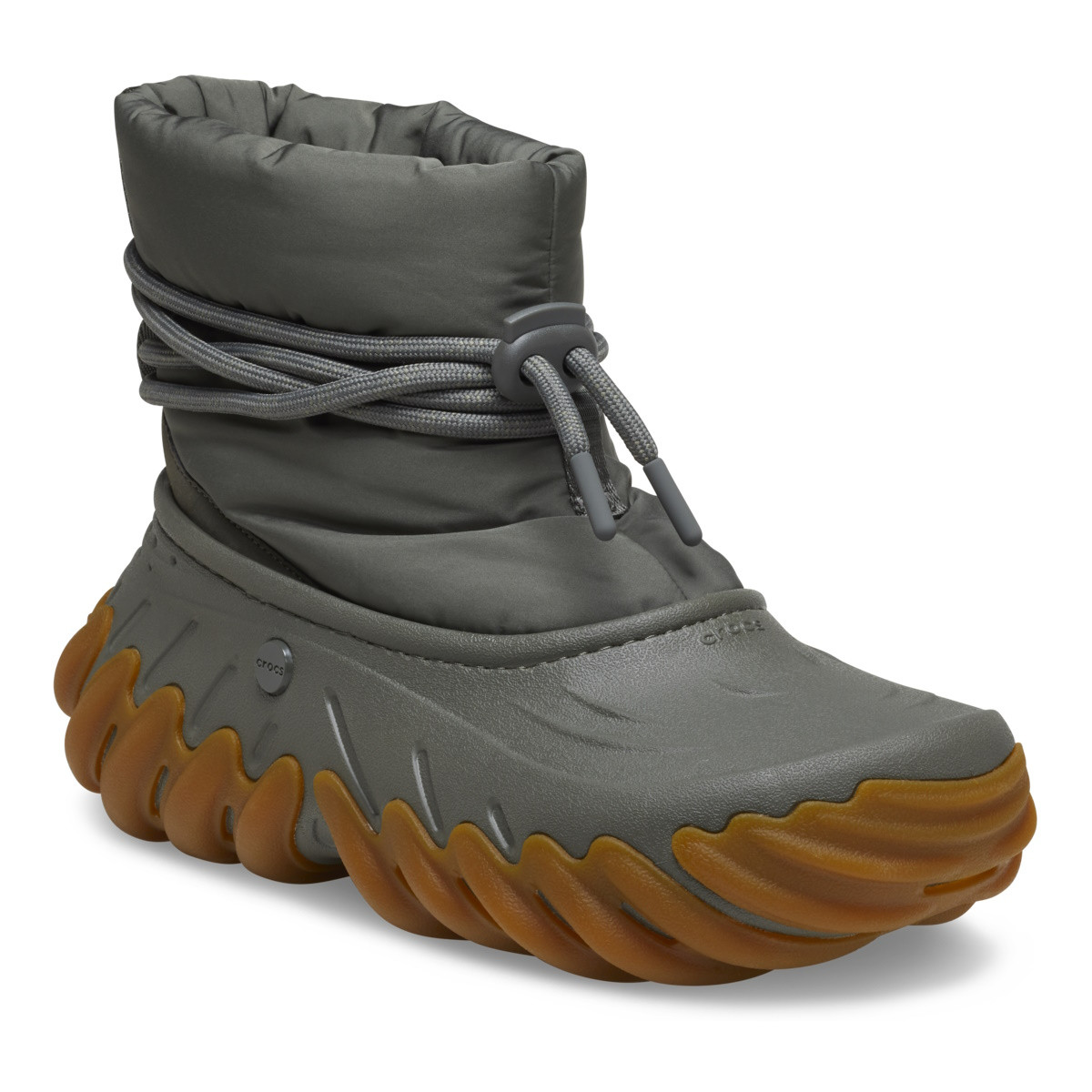 Cizme Crocs Echo Boot Verde - Dusty Olive - 2 | YEO