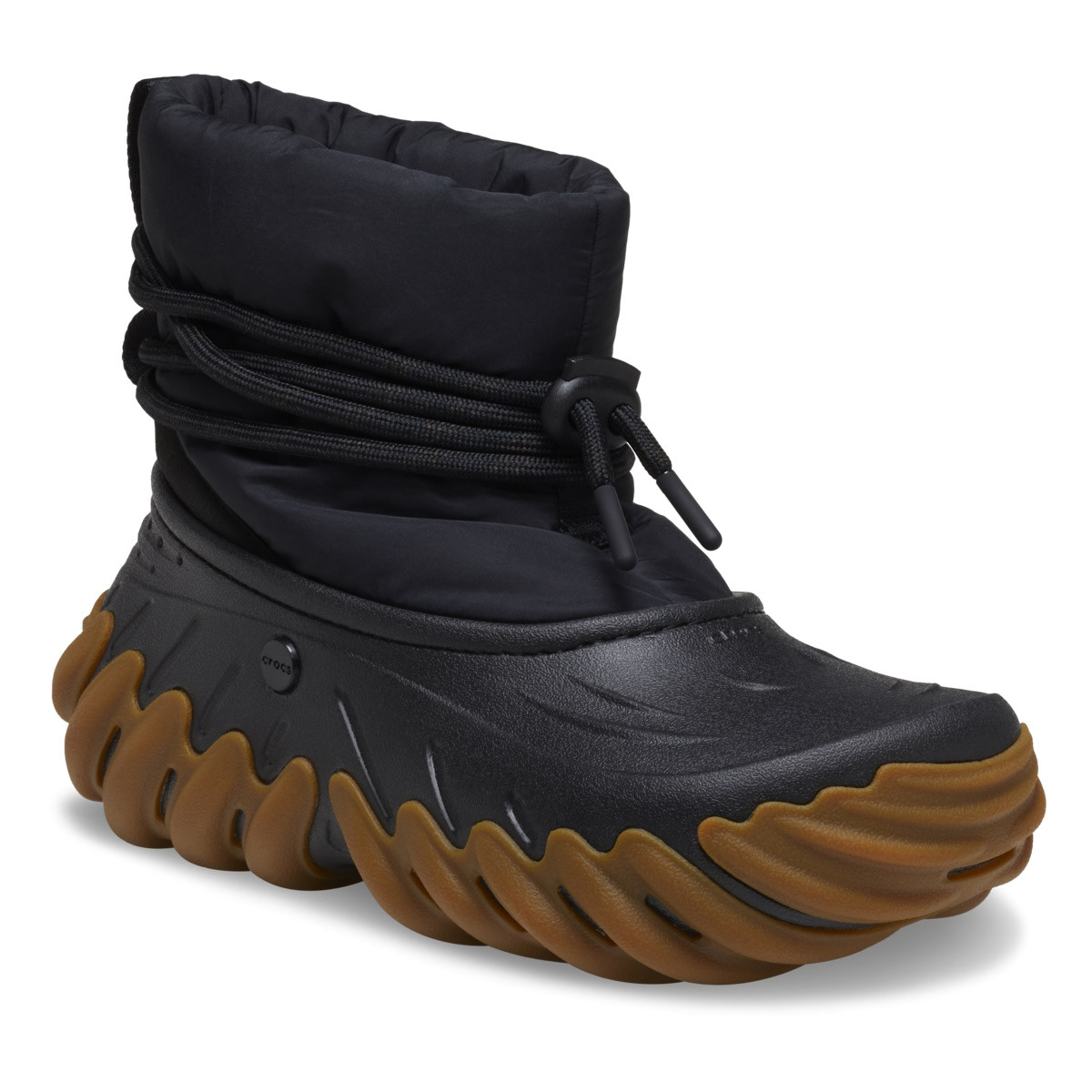 Cizme Crocs Echo Boot Negru - Black/Gum - 2 | YEO