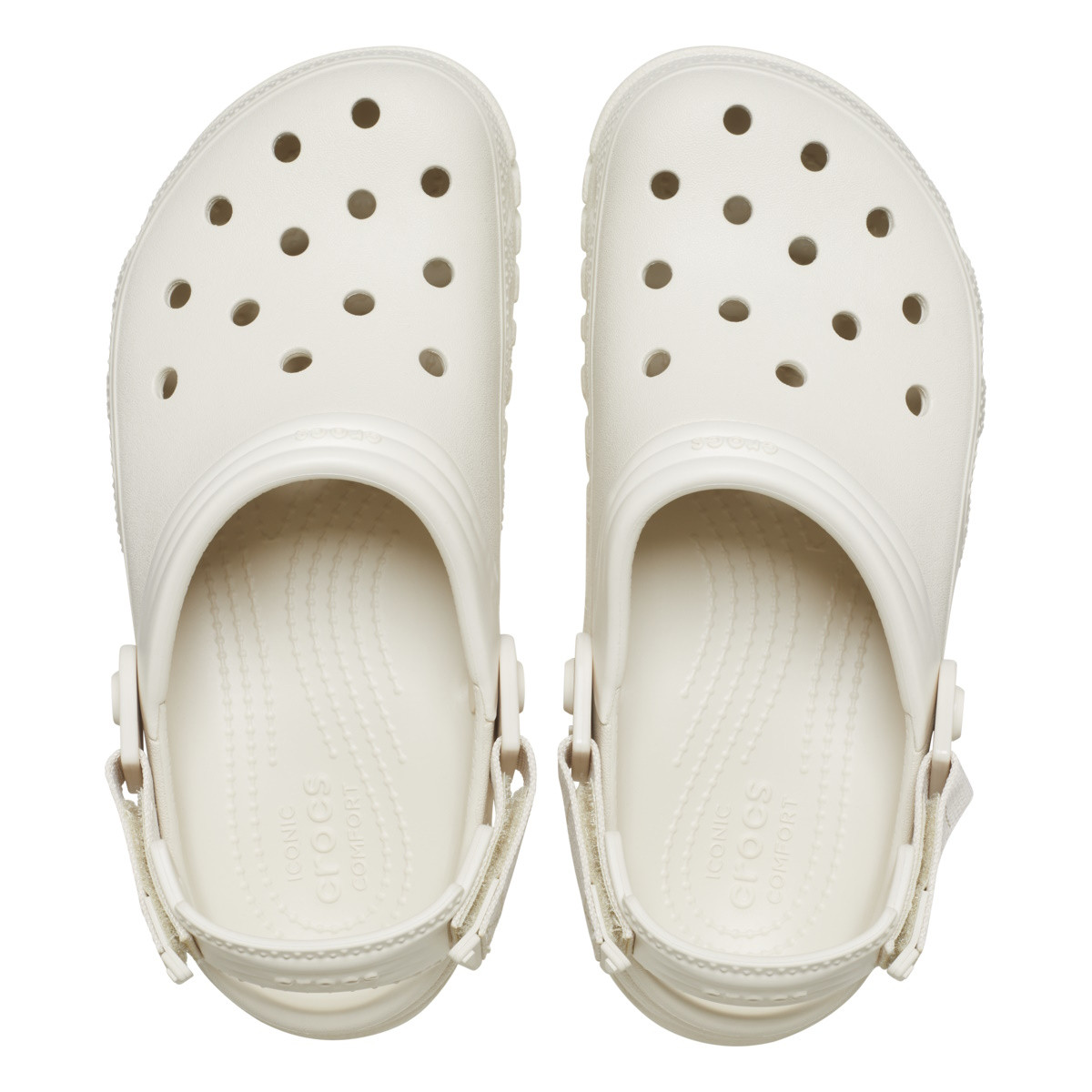 Saboti Crocs Duet Max II Clog Bej - Stucco - 4 | YEO