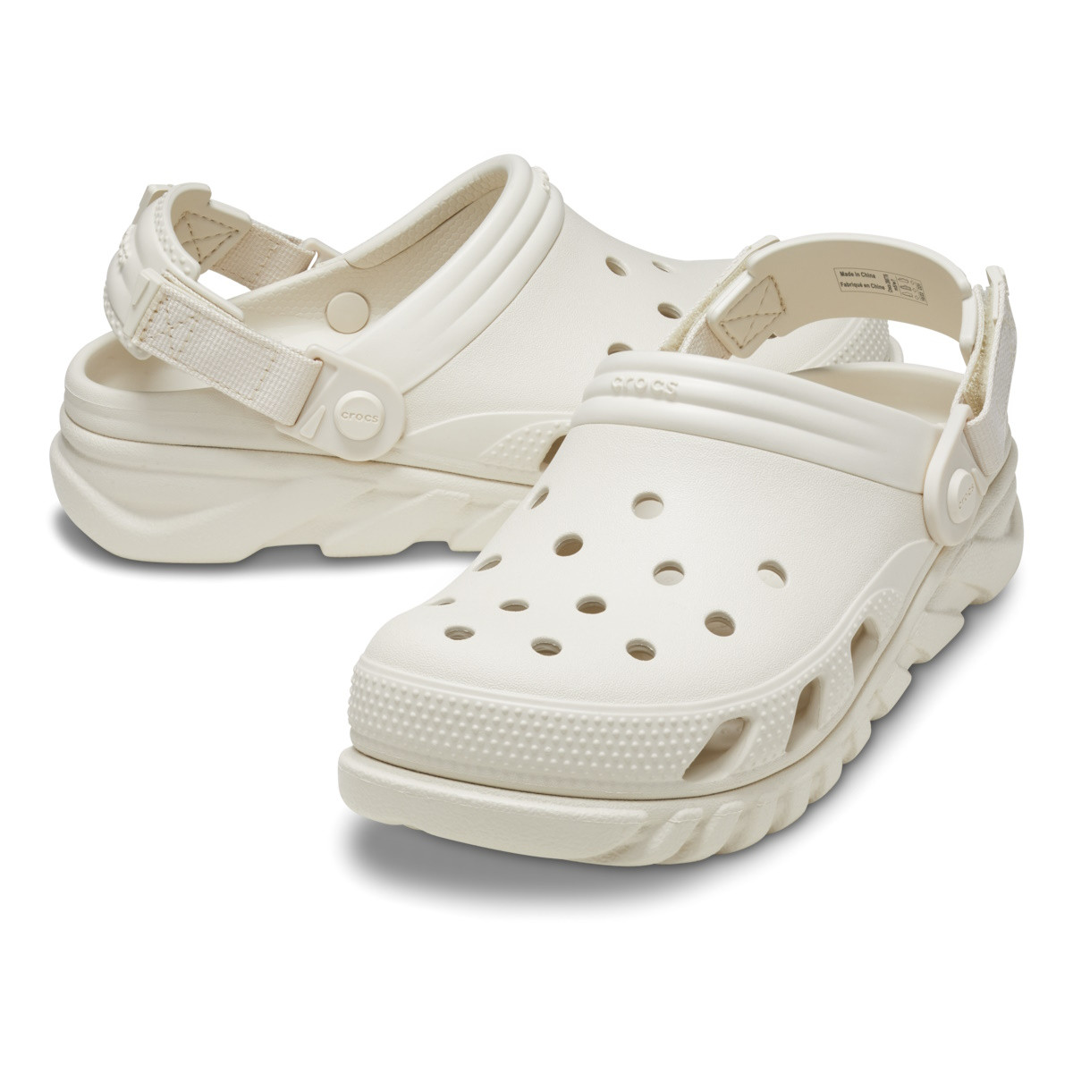 Saboti Crocs Duet Max II Clog Bej - Stucco - 3 | YEO