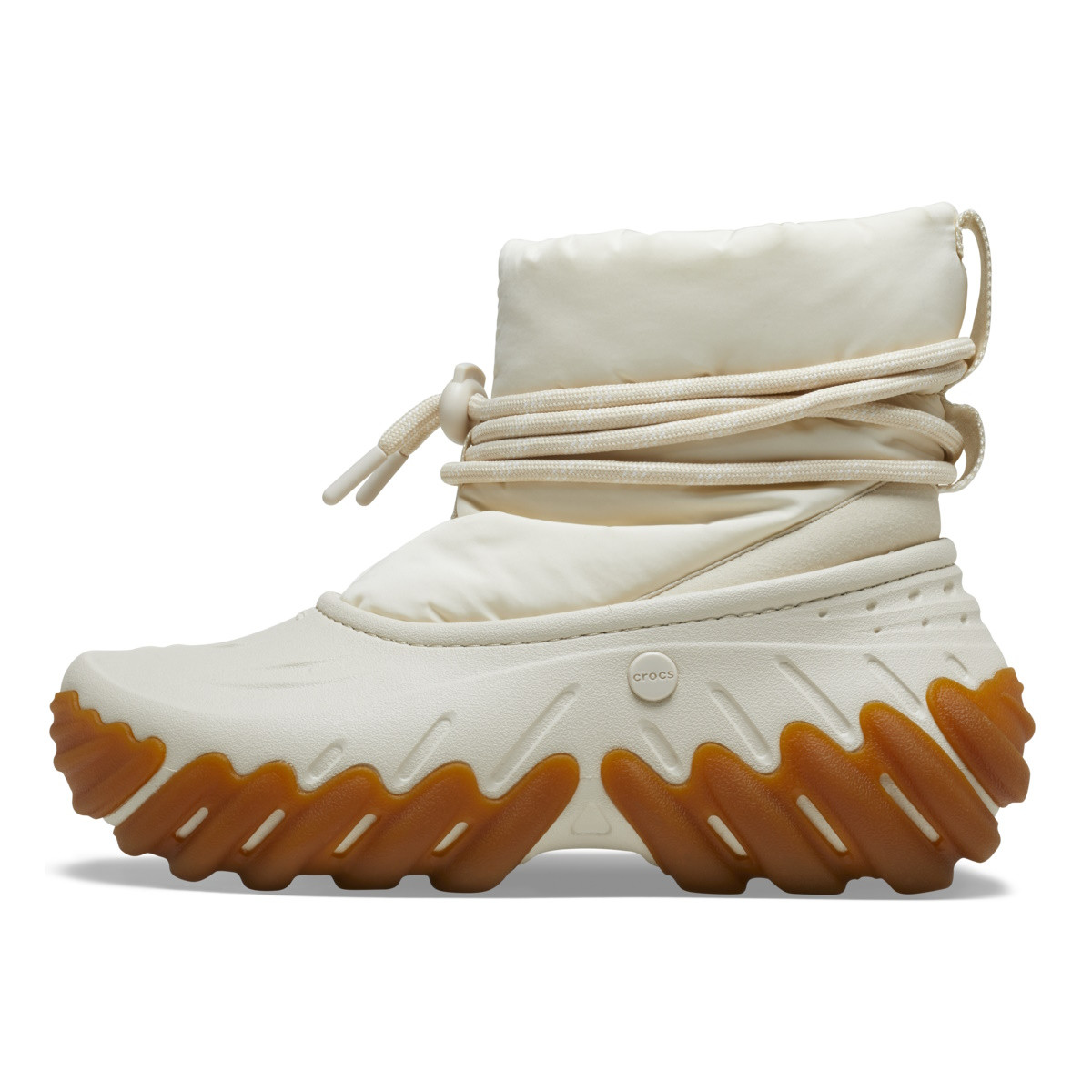 Cizme Crocs Echo Boot Bej - Stucco - 1 | YEO