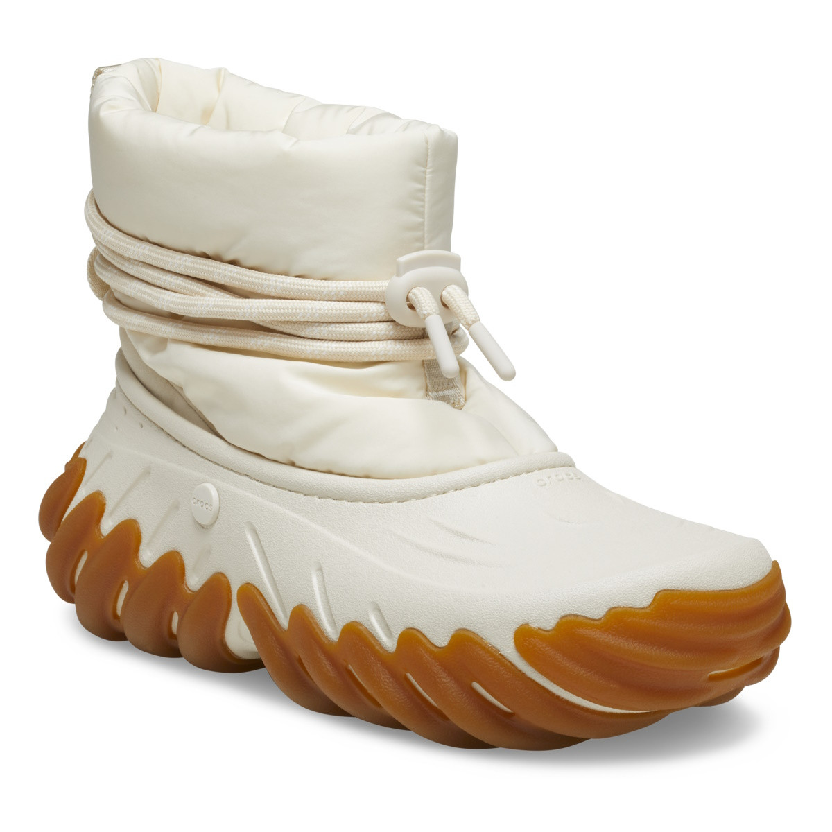 Cizme Crocs Echo Boot Bej - Stucco - 2 | YEO