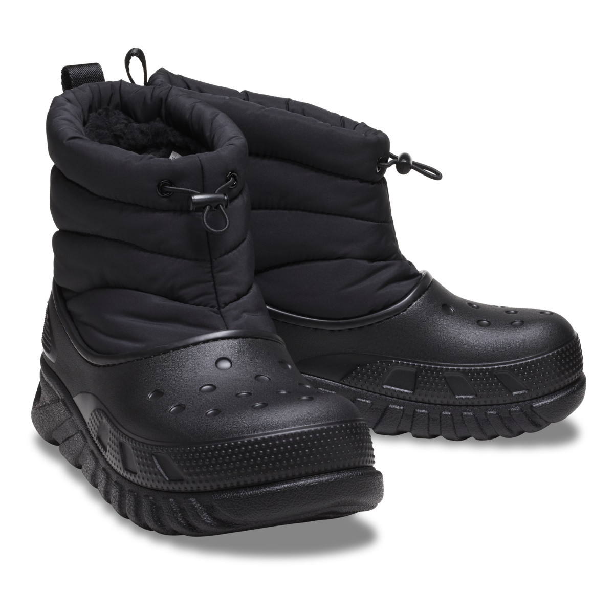 Cizme Crocs Duet Max II Boot Negru - Black - 3 | YEO