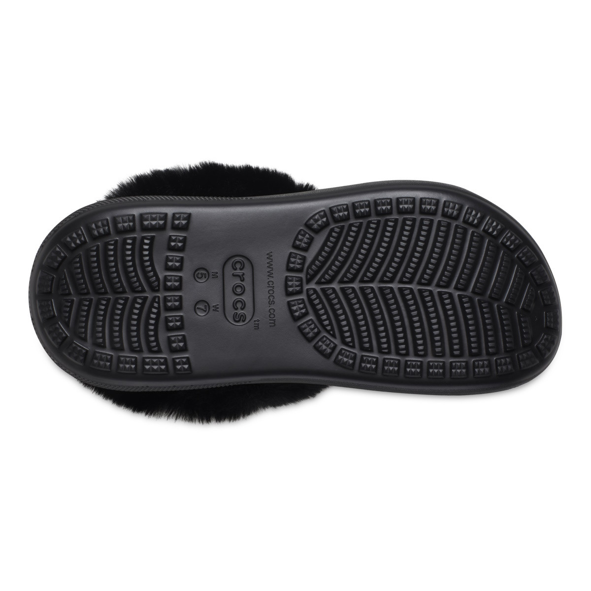 Pantofi Crocs Classic Furever Crush Glitter Shoe Negru - Black