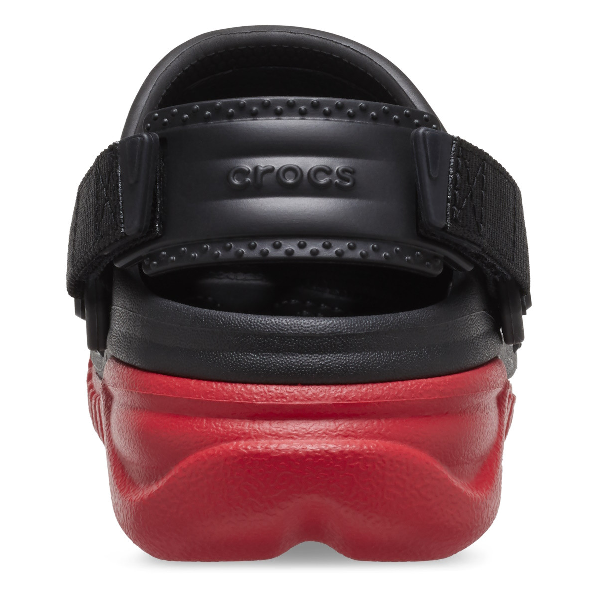Saboti Crocs Duet Max II Clog Kids Negru - Black /Varsity Red - 5 | YEO