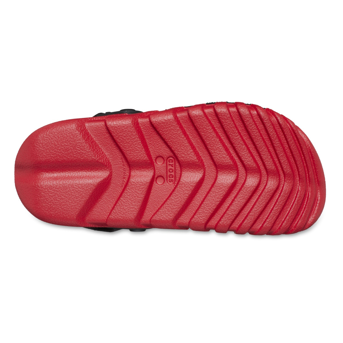 Saboti Crocs Duet Max II Clog Kids Negru - Black /Varsity Red