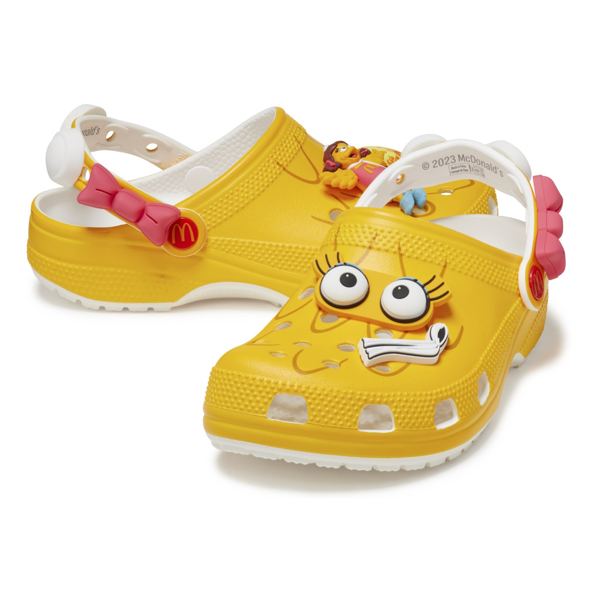 Saboti McDonald\'s x Crocs Birdie Classic Clog Galben - Yellow - 3 | YEO