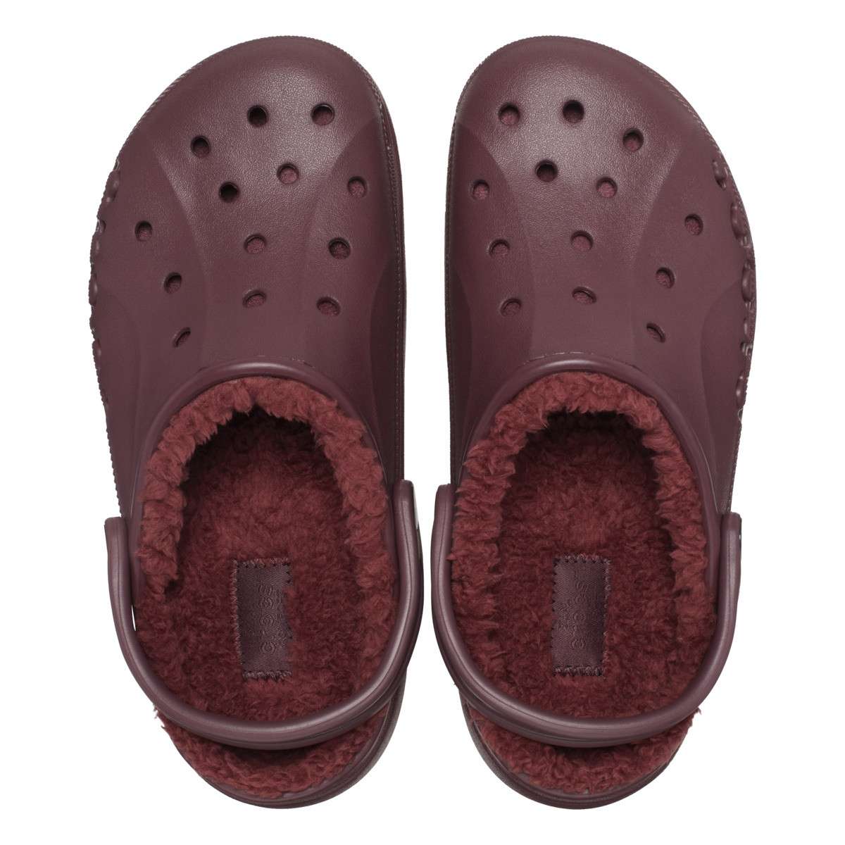 Saboti Crocs Baya Platform Lined Clog Bordo - Burgundy - 4 | YEO