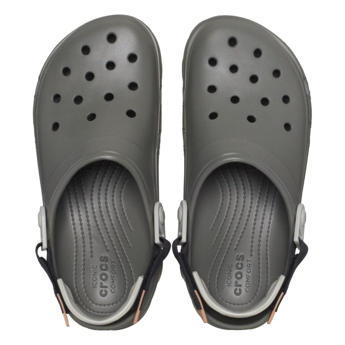 Saboti Crocs Classic All-Terrain Clog Verde - Dusty Olive/Multi - 4 | YEO