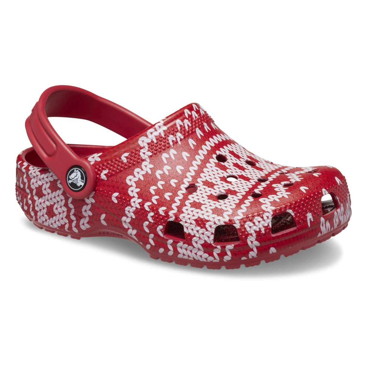 Saboti Crocs Toddler Classic Holiday Sweater Clog Multicolor - Multi - 1 | YEO