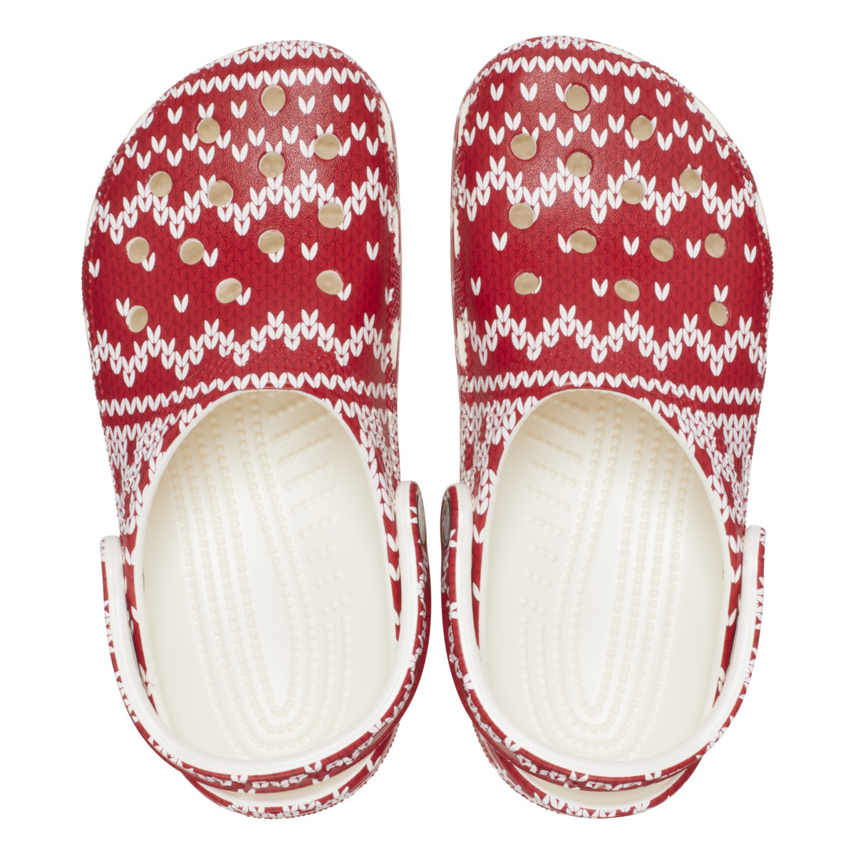 Saboti Crocs Classic Holiday Sweater Clog Multicolor - Multi - 4 | YEO