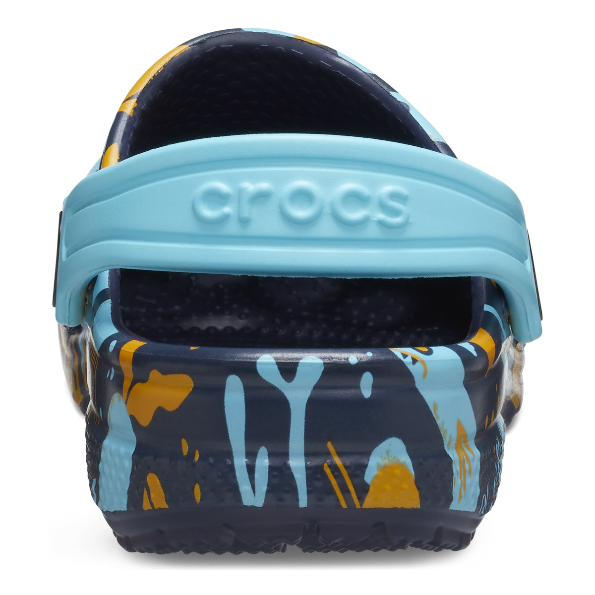 Saboti Toddler Classic Island Escape Clog Albastru - Navy/Multi - 5 | YEO
