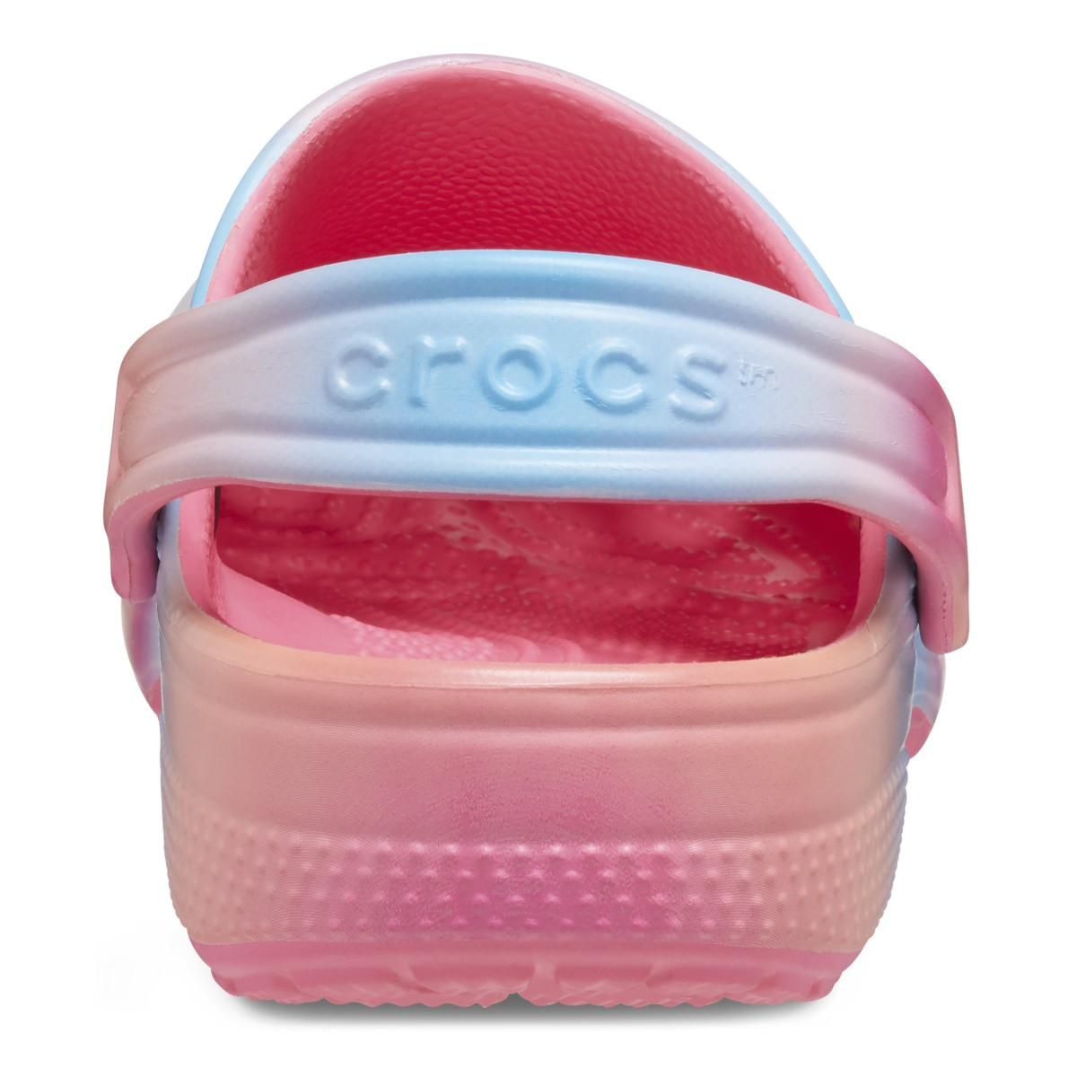 Saboti Toddler Classic Color Dip Clog Multicolor - Hyper Pink/Multi - 5 | YEO