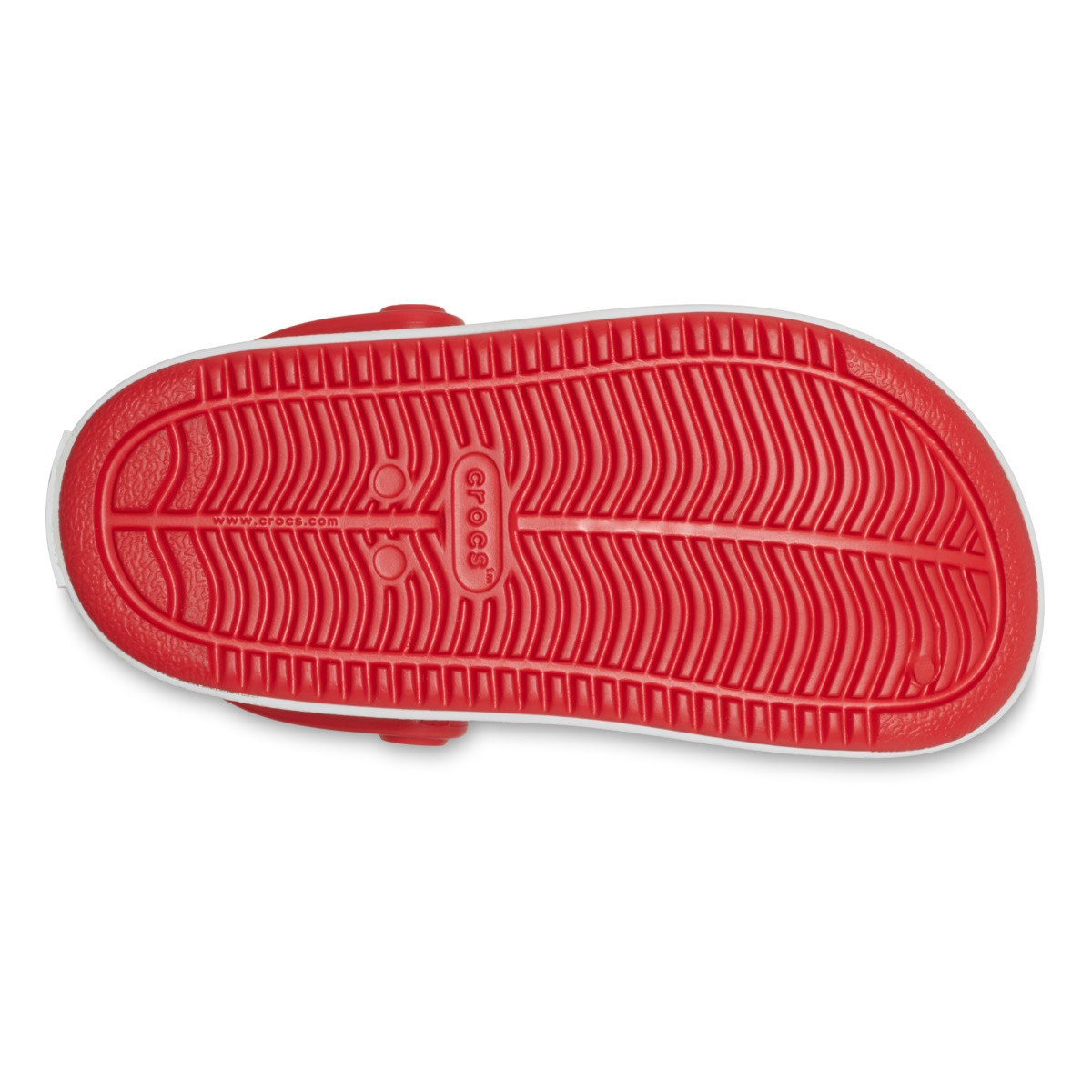 Saboți Crocs Crocband Off Court Clog Kids Rosu - Flame - 4 | YEO