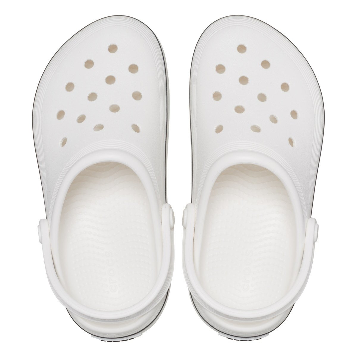 Saboți Crocs Crocband Off Court Clog Kids Alb - White - 4 | YEO