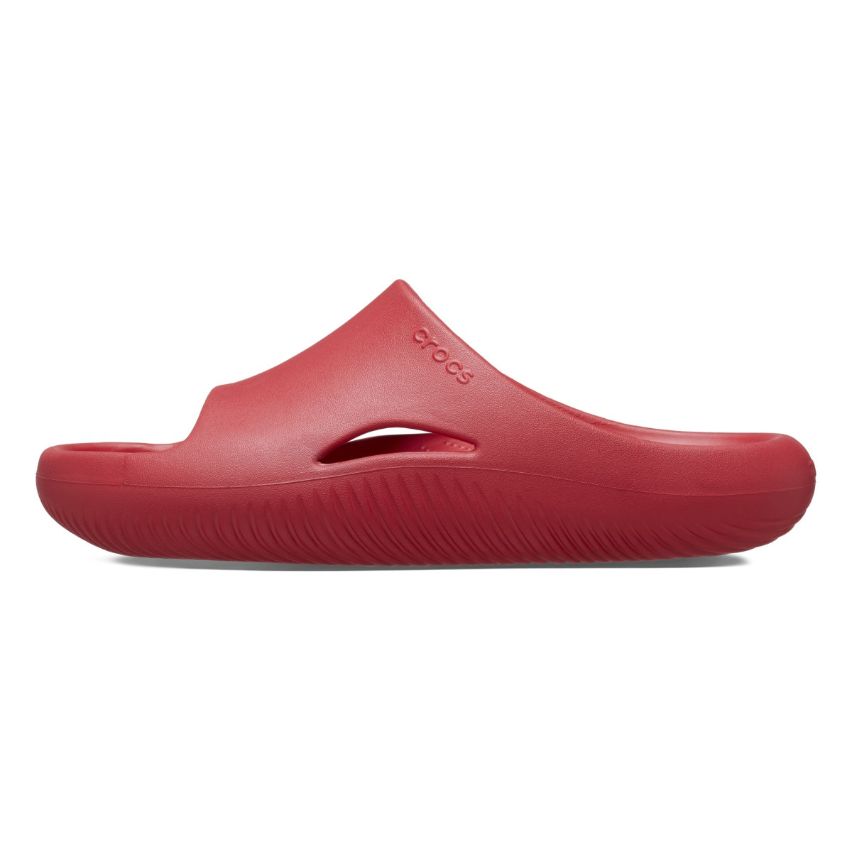 Papuci Crocs Mellow Slide Rosu - Varsity Red - 2 | YEO