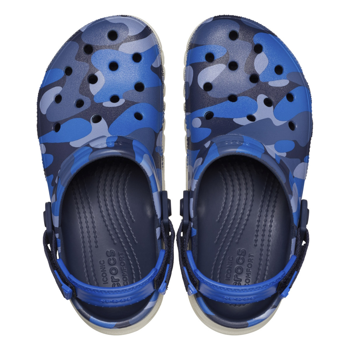 Saboti Duet Max II Camo Redux Clog Kids Albastru - Navy/Stucco - 4 | YEO