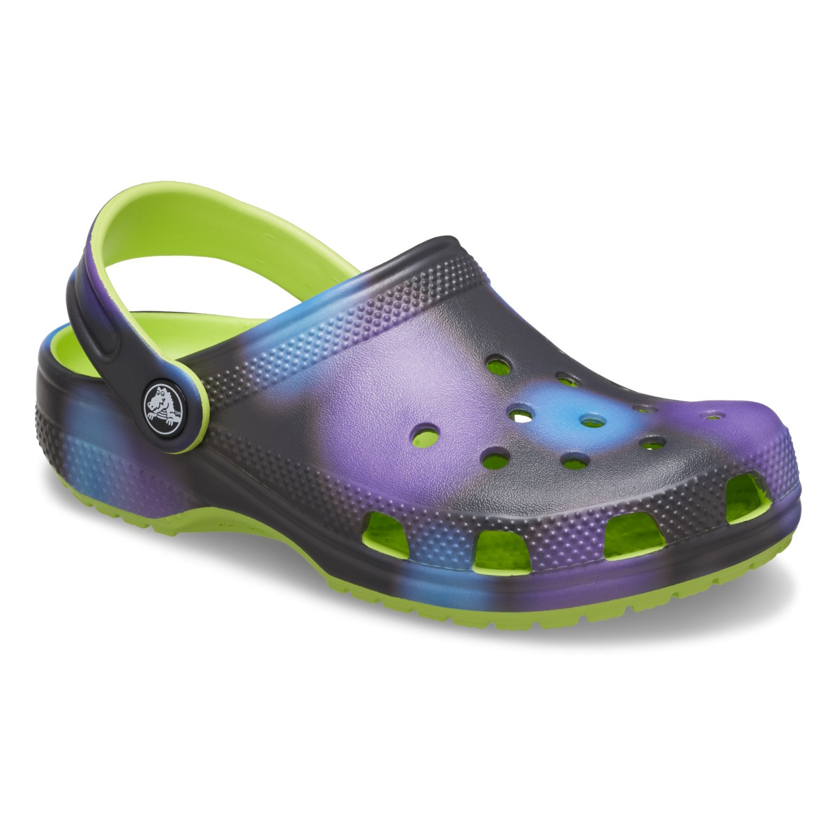Saboti Crocs Classic Meta Bubbles Clog Kids Multicolor - Limeade/Multi - 1 | YEO