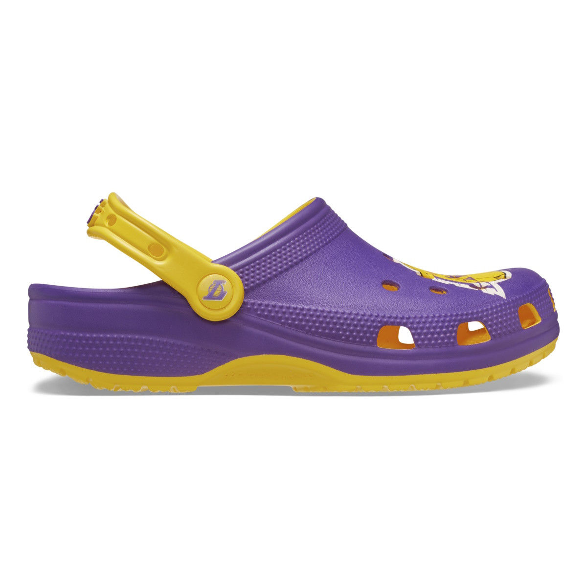 Saboti Crocs Classic NBA Los Angeles Lakers Clog Galben - Sunflower - 3 | YEO