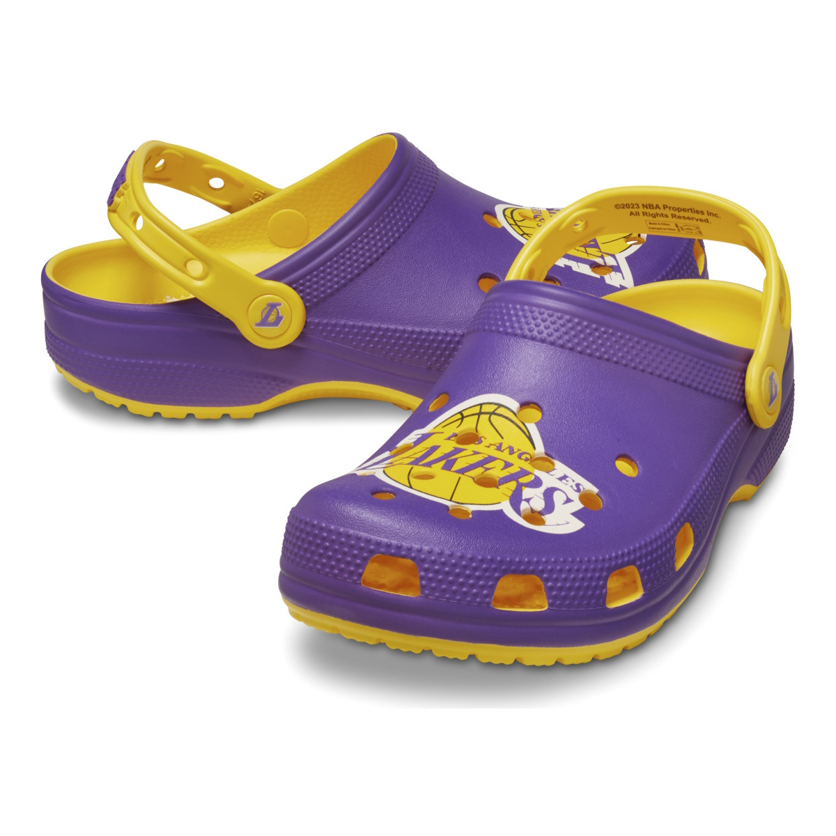 Saboti Crocs Classic NBA Los Angeles Lakers Clog Galben - Sunflower - 4 | YEO