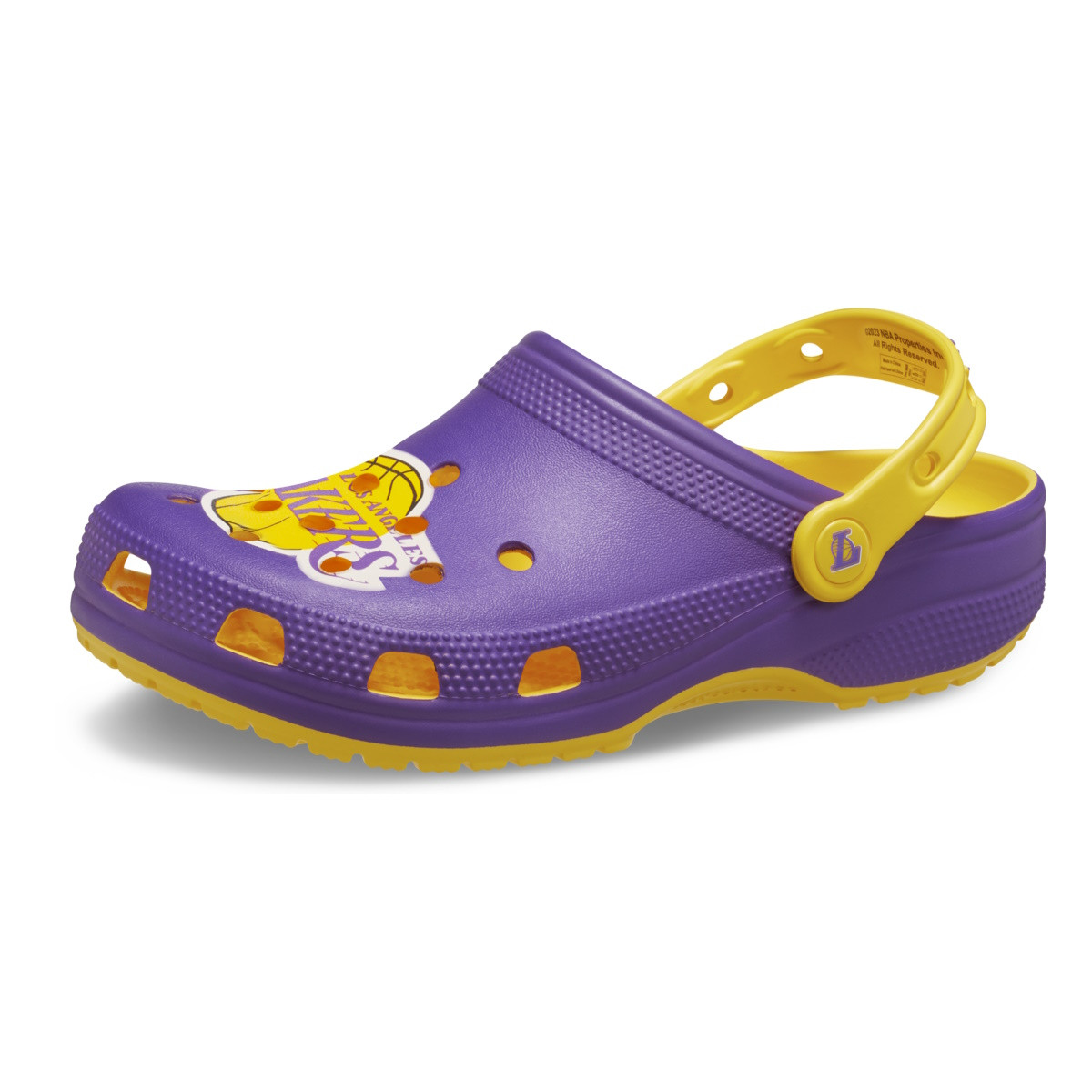 Saboti Crocs Classic NBA Los Angeles Lakers Clog Galben - Sunflower - 2 | YEO