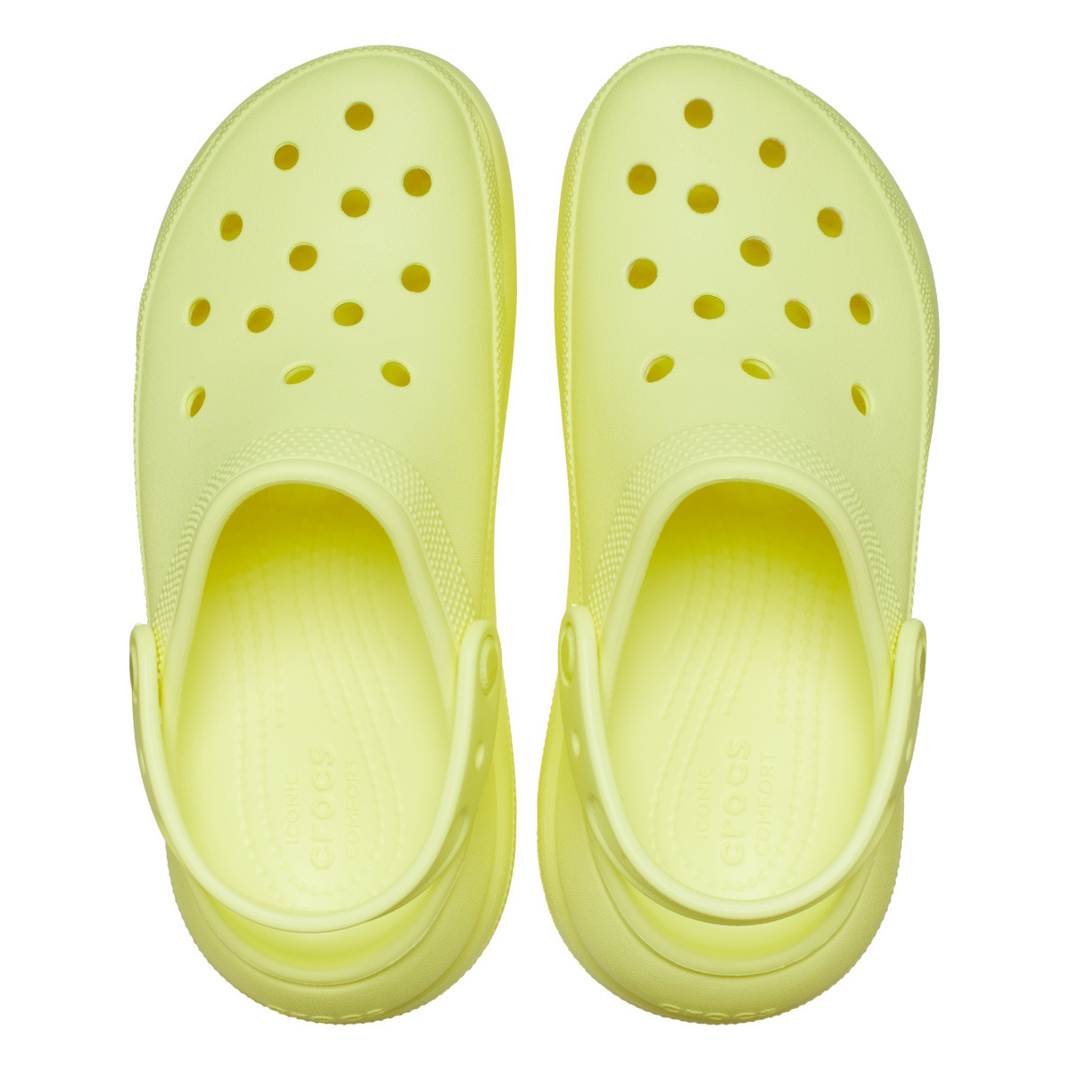 Saboti Crocs Classic Crush Clog Verde - Sulphur - 4 | YEO