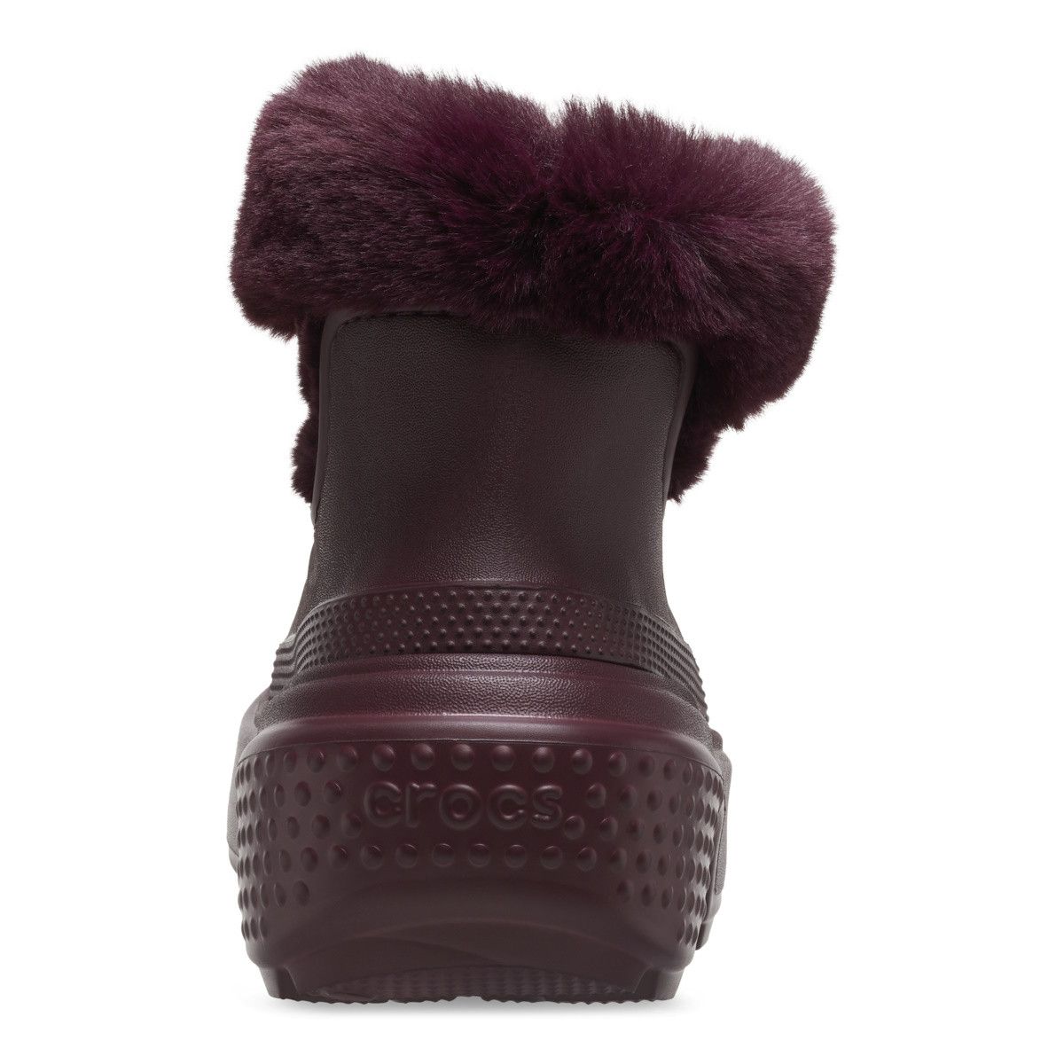 Cizme Crocs Stomp Lined Boot Bordo - Dark Cherry - 5 | YEO