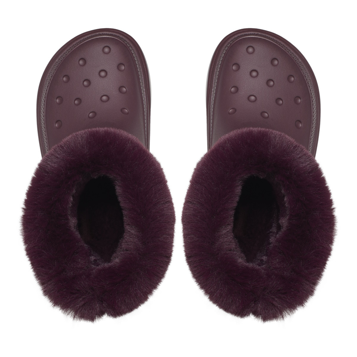 Cizme Crocs Stomp Lined Boot Bordo - Dark Cherry - 4 | YEO