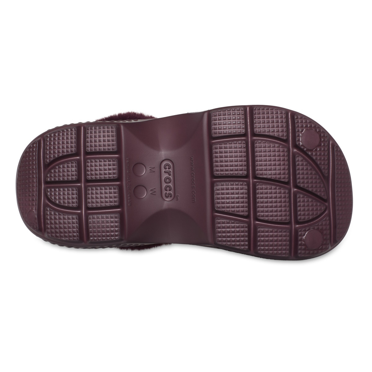 Cizme Crocs Stomp Lined Boot Bordo - Dark Cherry