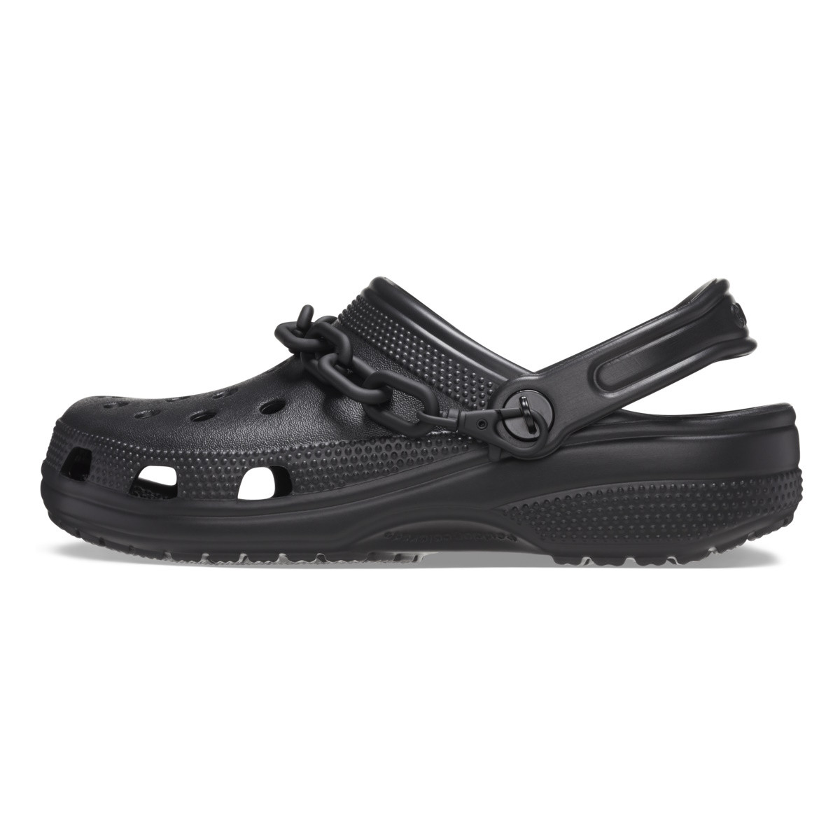 Saboti Crocs Classic Chain Clog Negru - Black - 2 | YEO