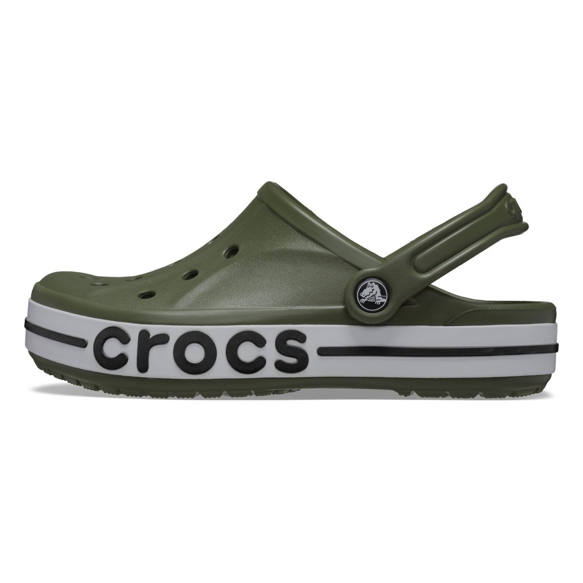 Saboti Crocs Bayaband Clog Verde - Army Green - 3 | YEO