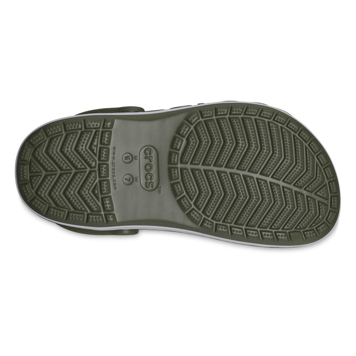 Saboti Crocs Bayaband Clog Verde - Army Green - 4 | YEO