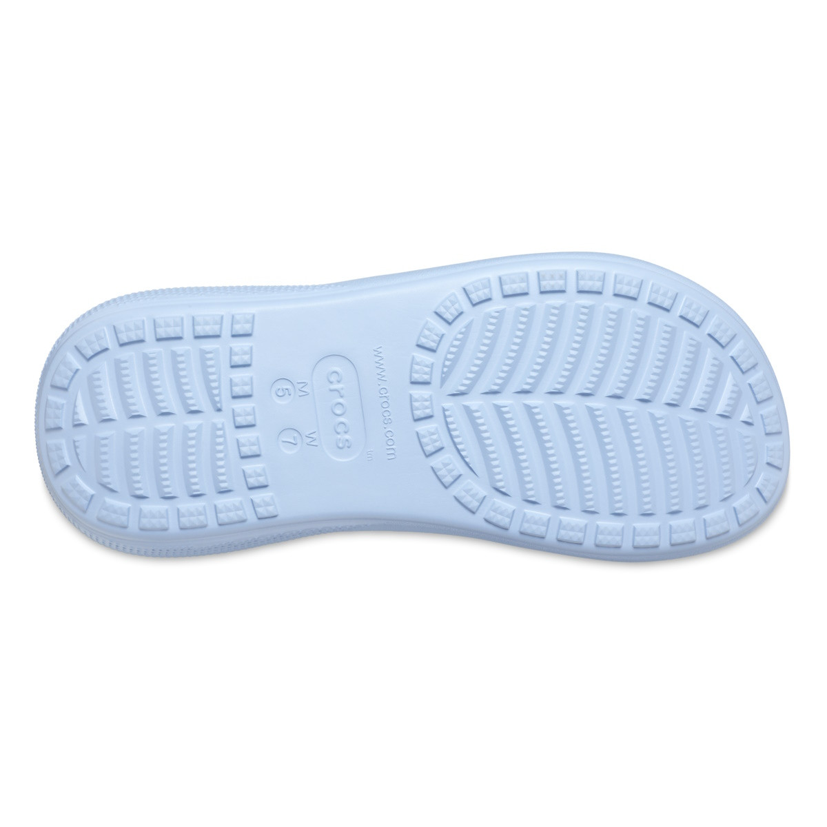 Saboti Crocs Classic Crush Clog Albastru - Blue Calcite - 6 | YEO