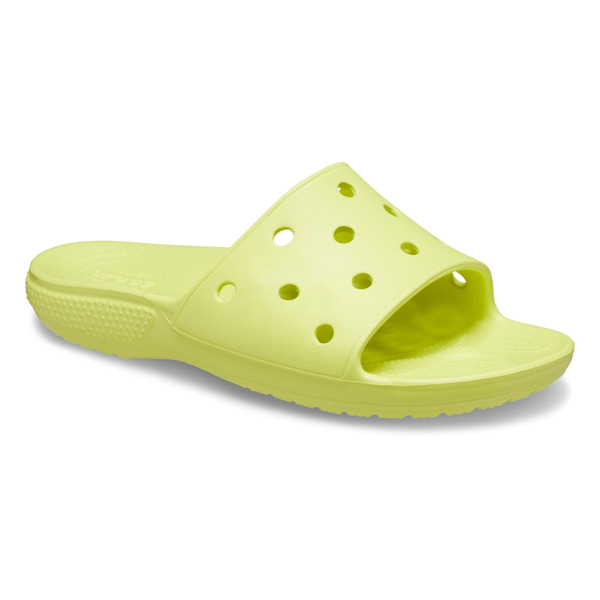 Papuci Classic Crocs Slide Iconic Crocs Comfort Galben - Citrus - 1 | YEO