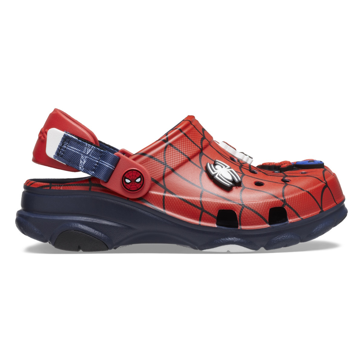 Saboti Crocs Team SpiderMan All Terrain Clog Kids Albastru - Navy - 2 | YEO